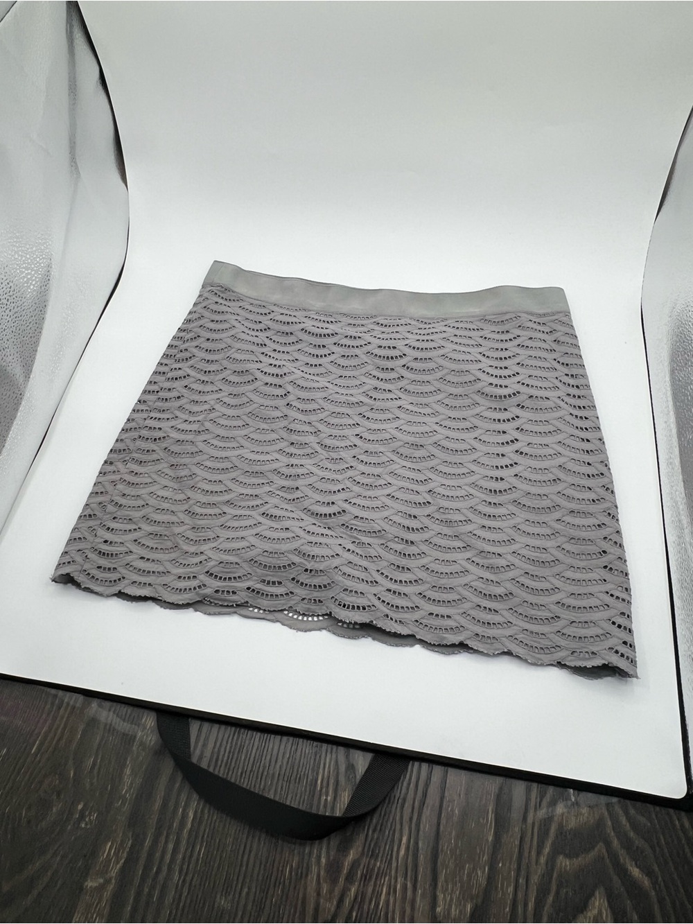 J. Crew Grey Mini Skirt